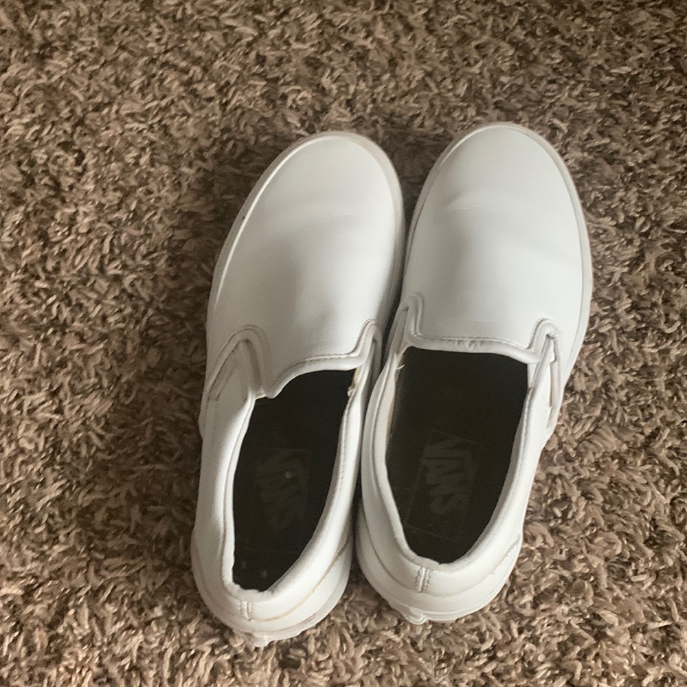 Classic slip-on in in true white